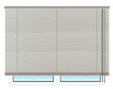 Деревянные горизонтальные жалюзи 25 мм 52 белый цена. Купить в «Мастерская Жалюзи»